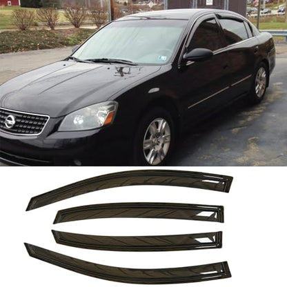 Window Visors Rain Guards for 2002 (2002-2006 Altima)