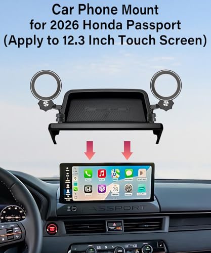 Car Phone Holder for 2026 Honda Passport (fit for 2026 Honda Passport/Pilot (12.3 Inch))