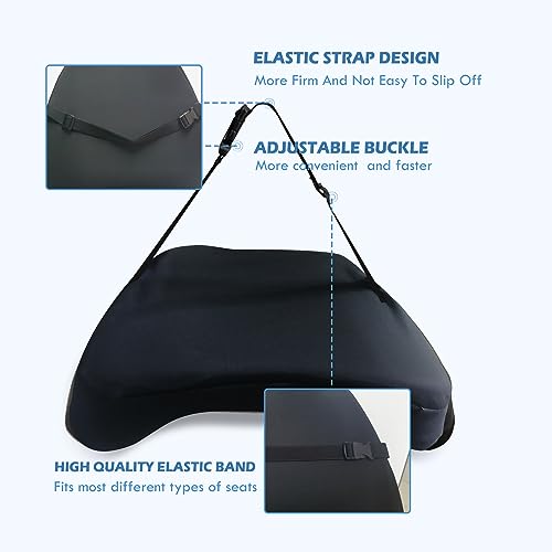 Super Cozy Lumbar Support Pillow for Car (Backsaver-two)