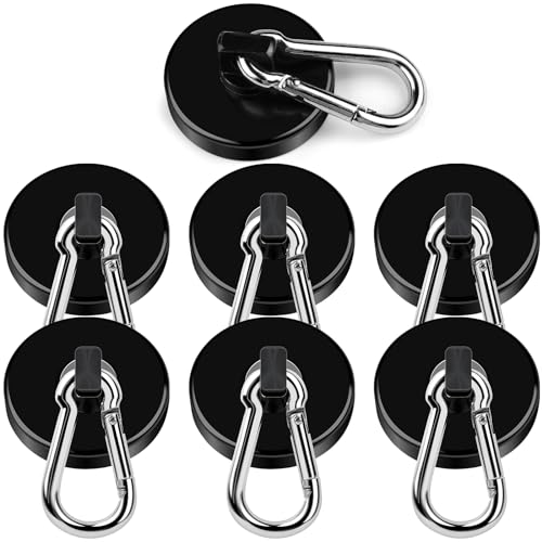 Magnetic Hooks (Black / 1.26in)