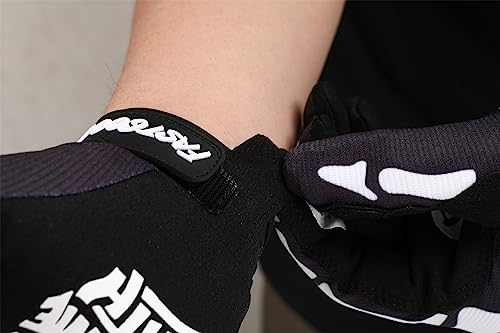 Cycling Gloves Touch Screen Anti (Black / Medium)