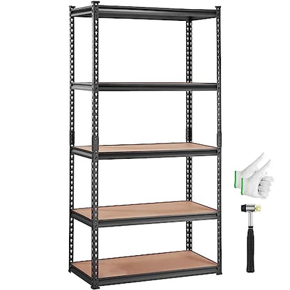 Storage Shelves 5 (36" L x 18" W x 72" H)