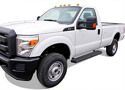 Running Boards (Stainless Steel Black / 6 Inches)