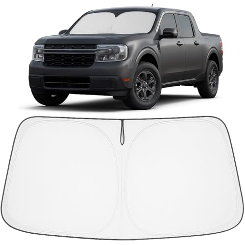 Custom Fit Car Windshield Sun Shade for 2022 (Ford Maverick 2022-2026)