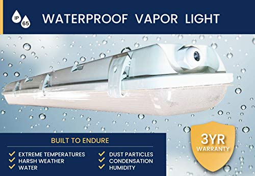 4 FT 6500K 72W LED Vapor Tight Lights