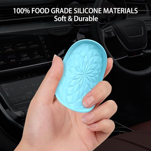Car Coasters for Cup Holders [4 Pack] (4pack-sky Blue)