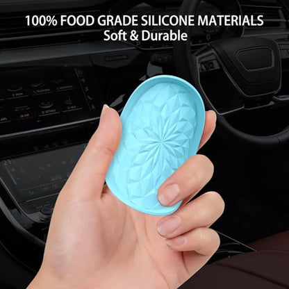 Car Coasters for Cup Holders [4 Pack] (4pack-sky Blue)