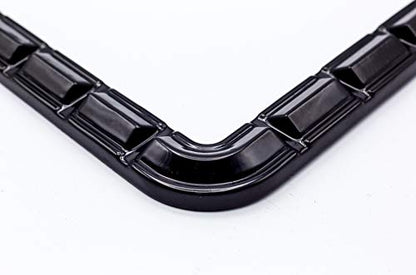3D Brilliance Black License Plate Frames (Chain Patterned With Brilliance Black)