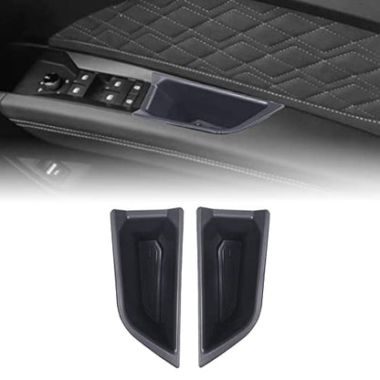 Front Rear Door Side Storage Box Compatible with Audi Q4 E (Front Rear Door Storage Box)