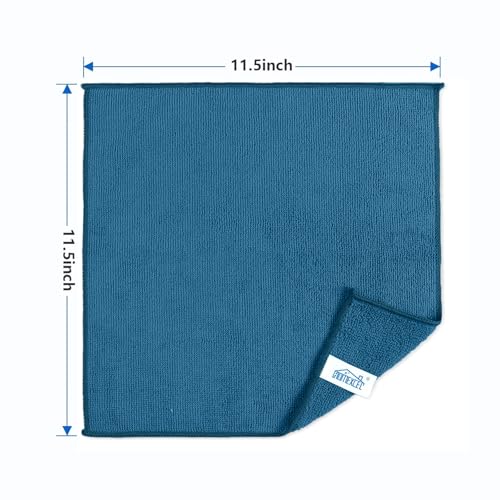 50PK Microfiber Cleaning Cloth (Navy Blue)