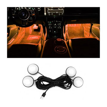Car Interior LED Lights (Orange)