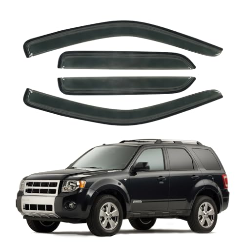 Window Visor Rain Guard Compatible with 2001 (For 2001-2012 Escape)