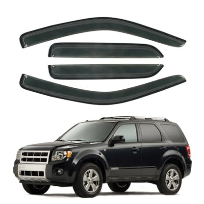 Window Visor Rain Guard Compatible with 2001 (For 2001-2012 Escape)