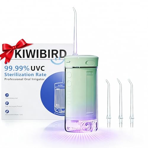 Mini Water Flosser for Travel (Green)