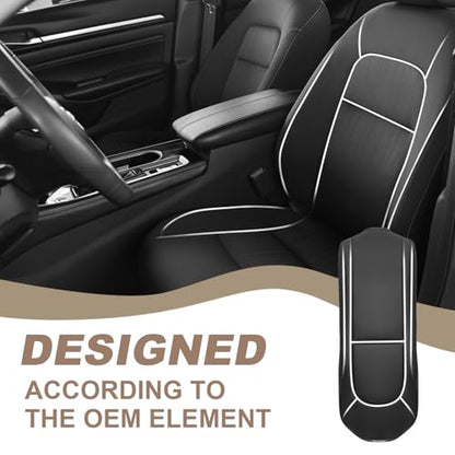 Armrest Cover for Nissan Altima 2019 (34) 19-25 |Altima| Black, Regular)