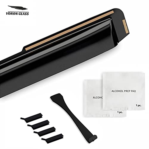 in Channel Extra Durable Rain Guards for Chevrolet (For Silverado 07-14 2500/3500 HD)
