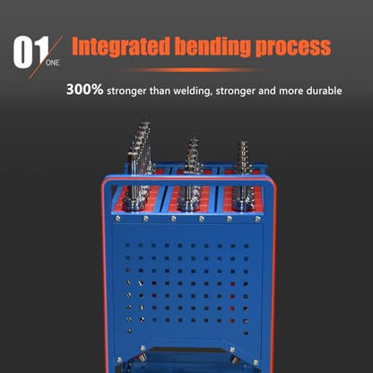 Blue Classic 50 Taper CNC Tool Holder Transfer Cart (BT/CAT50-25CAP)