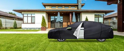 Car Cover Custom Fit for Honda Civic 1991 (Fit for Honda Civic Black)