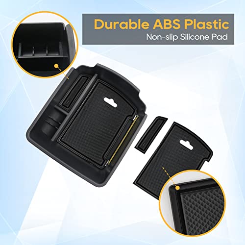 Seltos Center Console Organizer for 2022 2023 Seltos [LX (Black)