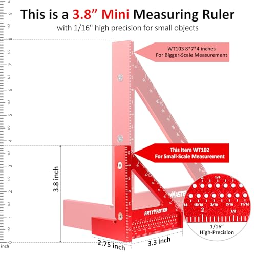 3.8＂Mini 3D Multi (3.8 inch Square+Pencil / Imperial)