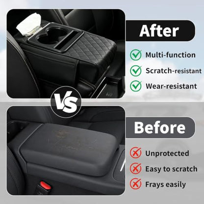 5-in-1 Center Console Cover Fit for Forester #005 Black (Fit for Subaru Forester / #005 Black)