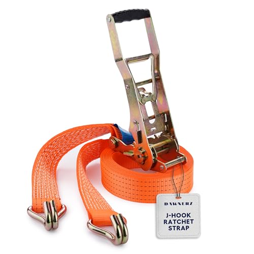 Tie Downs Ratchet Straps 2 inch X 20 ft 11000 Lbs MBS (2 inch X 20 ft 11000 lbs)