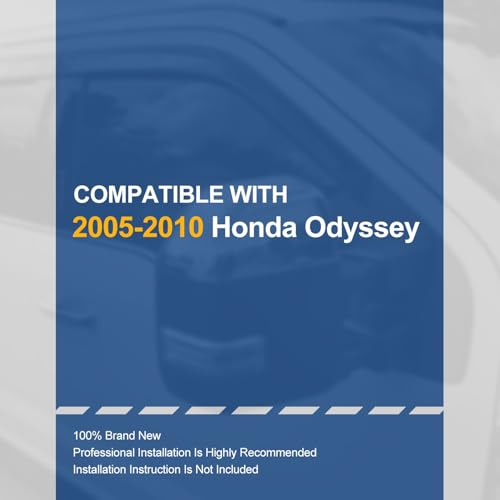 4PCS Tape On Window Visors for 2005 (05-10 Honda Odyssey)
