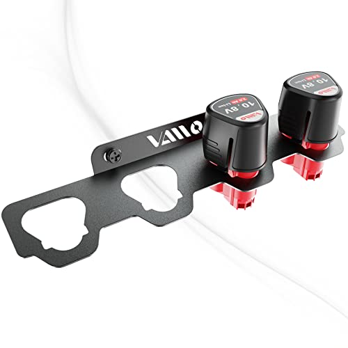 Compatible Milwaukee M12 12V Battery Rack Holder Workshops (Milwaukee Four Rack)
