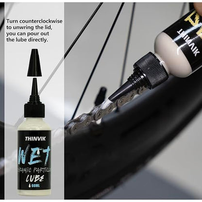 Bike Lube and Cleaner Set with 500ml Chain Cleaner (Dry Lube)