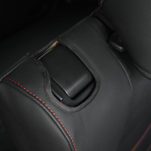 Rav4 Hybrid Seat Covers (#2 2019-2025 RAV4 Hybrid (Not for XSE/SE/Plug-in) / Black&Red)