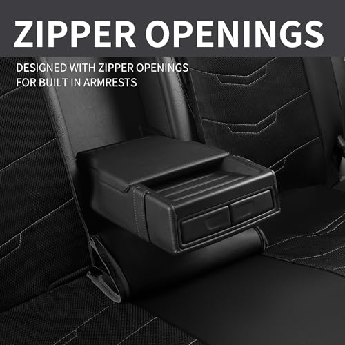 Car Seat Cover (N2 Black Gray / Full Set)