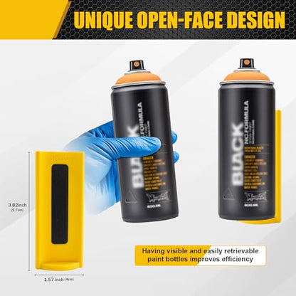 2 Pcs Magnetic Aerosol Spray Can Holder