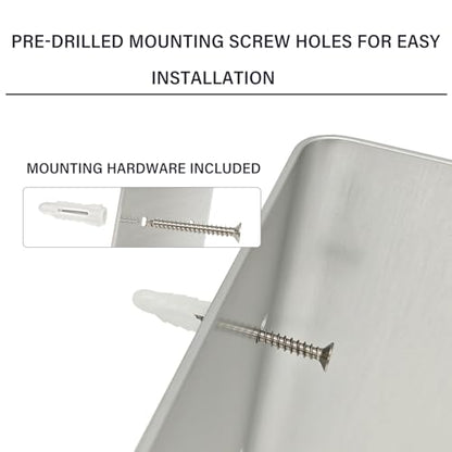 Garage Paper Towel Holder (Silver)