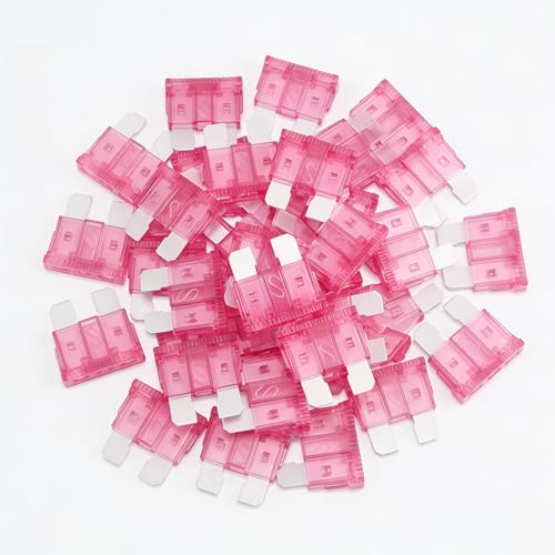 80Pcs) 4 Amp Standard Fuse, 4A Car Blade Fuses for Car/RV/Truck/SUV/Motorcycle/Boat (4A)