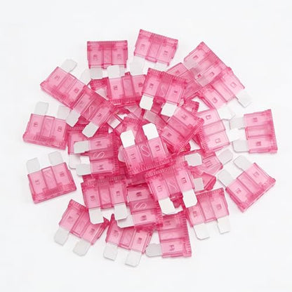 80Pcs) 4 Amp Standard Fuse, 4A Car Blade Fuses for Car/RV/Truck/SUV/Motorcycle/Boat (4A)
