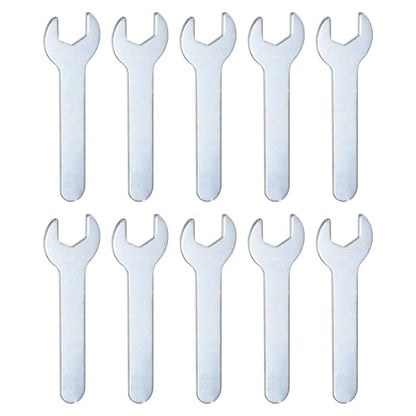10pcs Small Wrench 11x70x1.5mm Metric U (11x70x1.5mm)