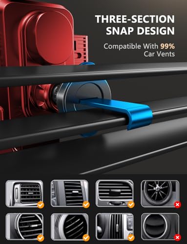 Wireless Car Charger (RED)