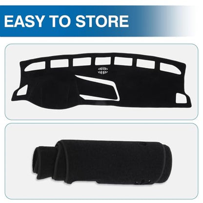 Black Dash Cover for Volkswagen VW Taos (Taos 22-26(black))