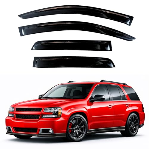 Rain Guards Window Visors for 2002 (2002-2009 Trailblazer & 2006-2009 Trailblazer SS)
