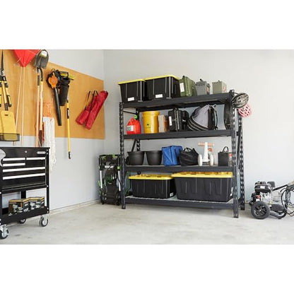 4 Tier Industrial Steel Shelving Unit (4 Tier)
