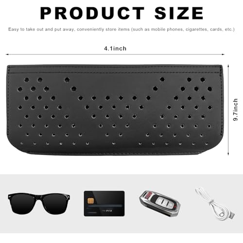 Car Seat Side Pocket Organizer (Black)