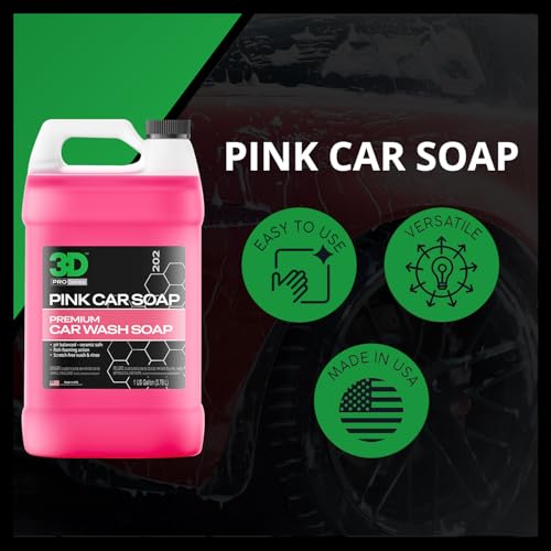 Pink Car Wash Soap (128 Fl Oz (Pack of 1))