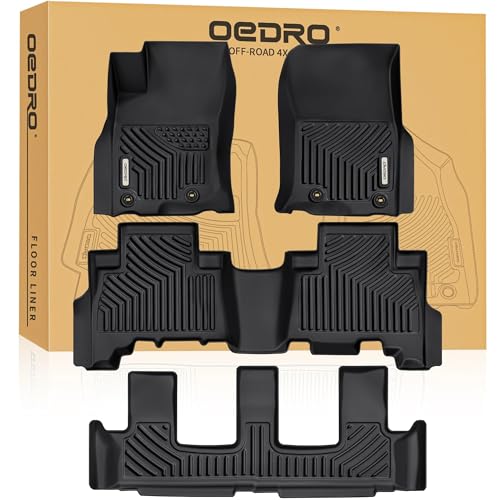 Floor Mats for 2024 (2013-2024 4runner 7 seats Mats)
