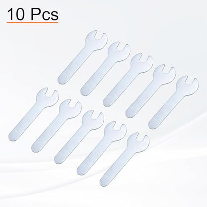 10pcs Small Wrench 7x66x1.5mm Metric U (7x66x1.5mm)