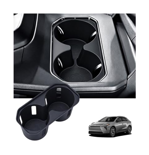 Center Console Cup Holder Inserts for Toyota bZ (Fits for 2026-2027 bZ/bZ Woodland & Solterra)