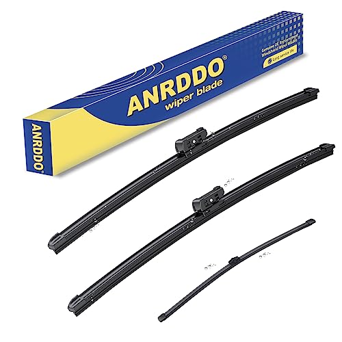 3 Wipers Replacement For Audi 2009 (24"+20"+13" / Top Lock)