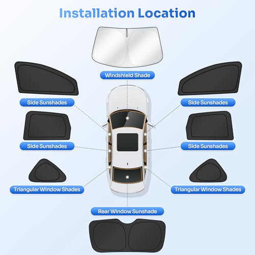 Window Shades for Honda CRV 2012 (Honda CR-V 2012-2016)