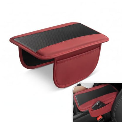 Car Center Console Organizer Cover (Red)