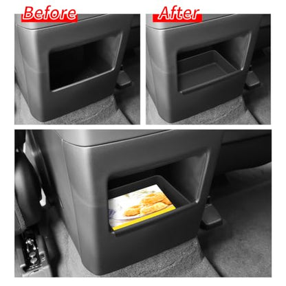 Rear Center Console Lower Storage Tray for Kia Telluride 2027 (Rear Center Console Lower Storage Tray)
