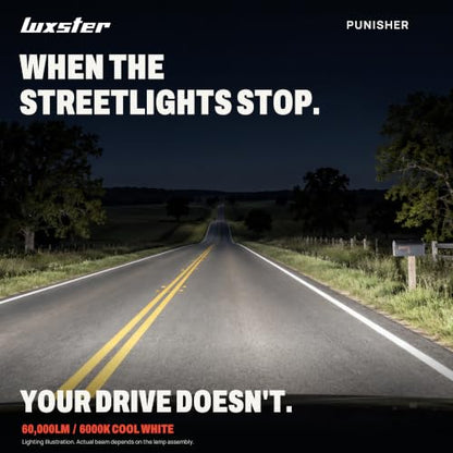 9006 9005 Combo Punisher 60000lm High Performance LED Bulbs (9006 9005 Combo)